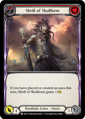 Shrill of Skullform (Red) [EVR116] (Everfest)  1st Edition Rainbow Foil | Good Games North