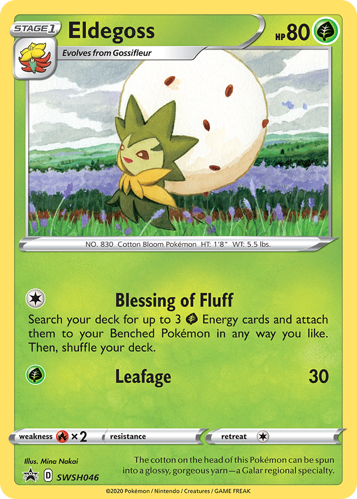 Eldegoss (SWSH046) [Sword & Shield: Black Star Promos] | Good Games North