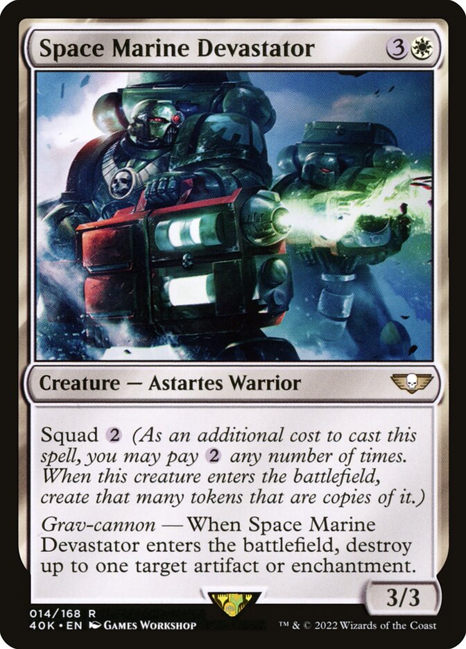 Space Marine Devastator 14/617 (Universes Beyond: Warhammer 40,000)  | Good Games North