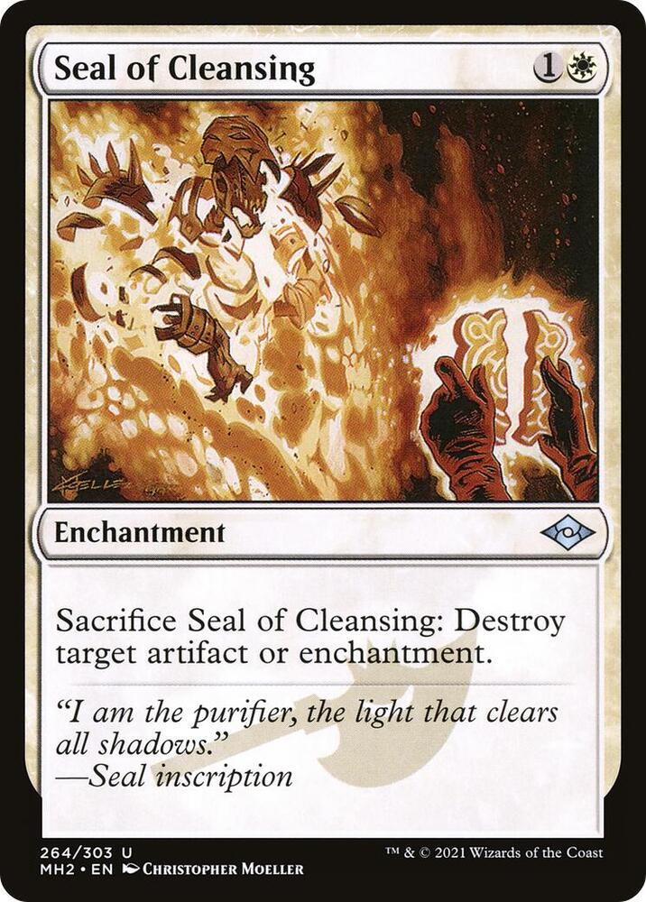 Seal of Cleansing (Modern Horizons 2)  - Foil | Good Games North