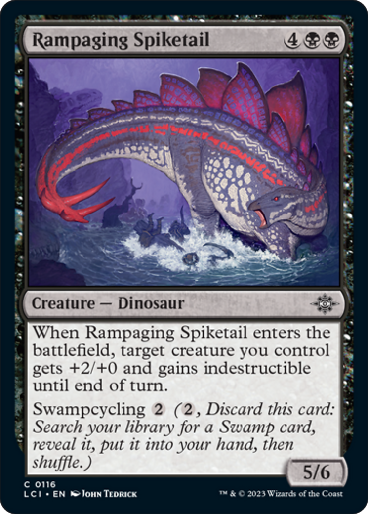 Rampaging Spiketail [The Lost Caverns of Ixalan] | Good Games North