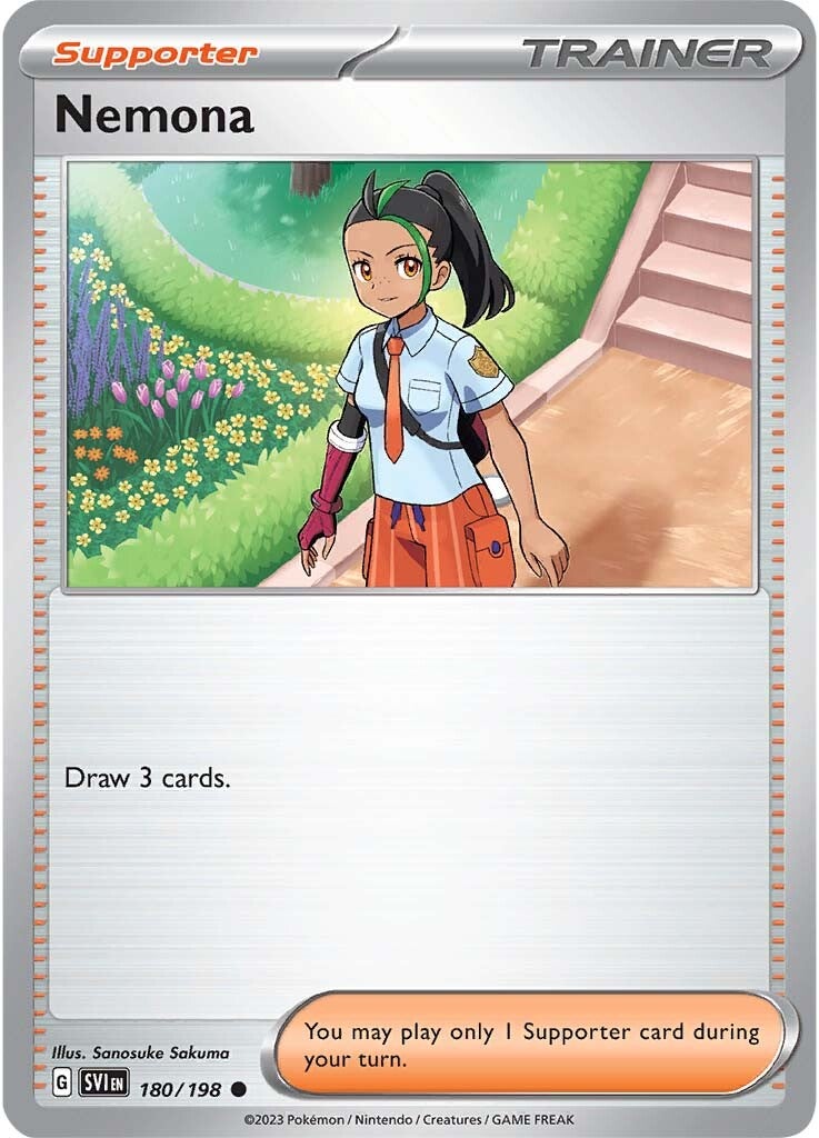 Nemona (180/198) [Scarlet & Violet: Base Set] | Good Games North