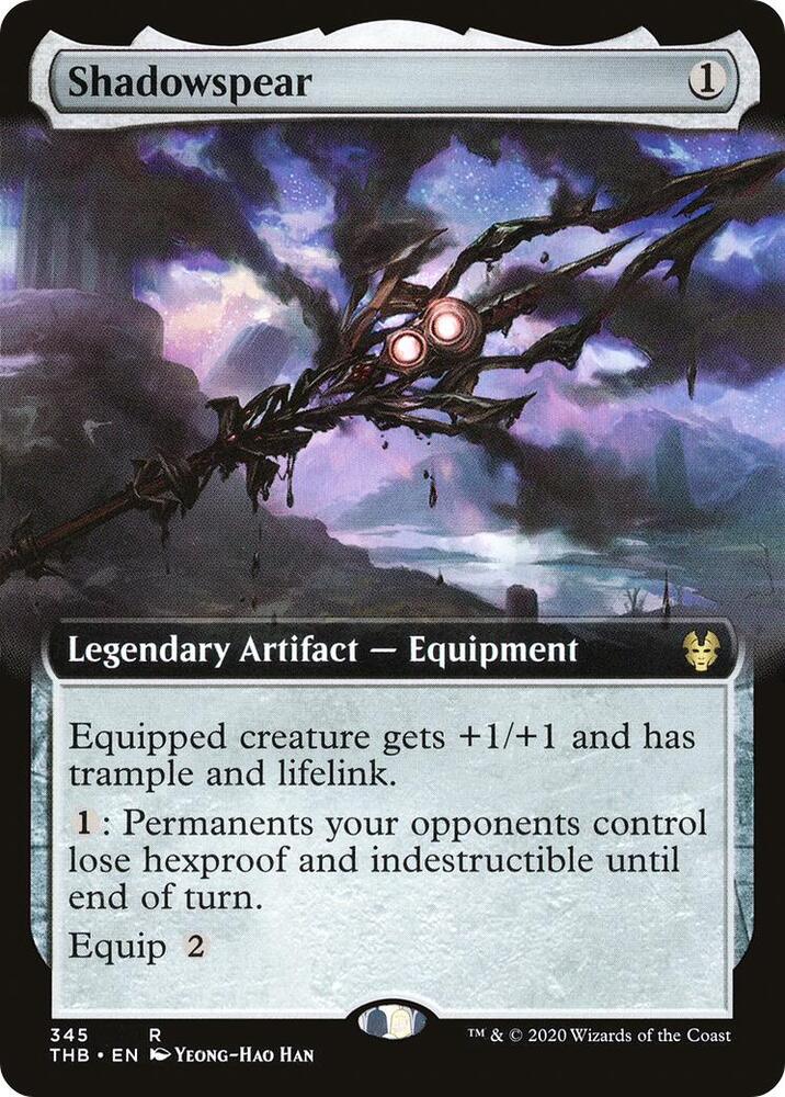 Shadowspear 345 (Theros Beyond Death)  - Extended Art | Good Games North