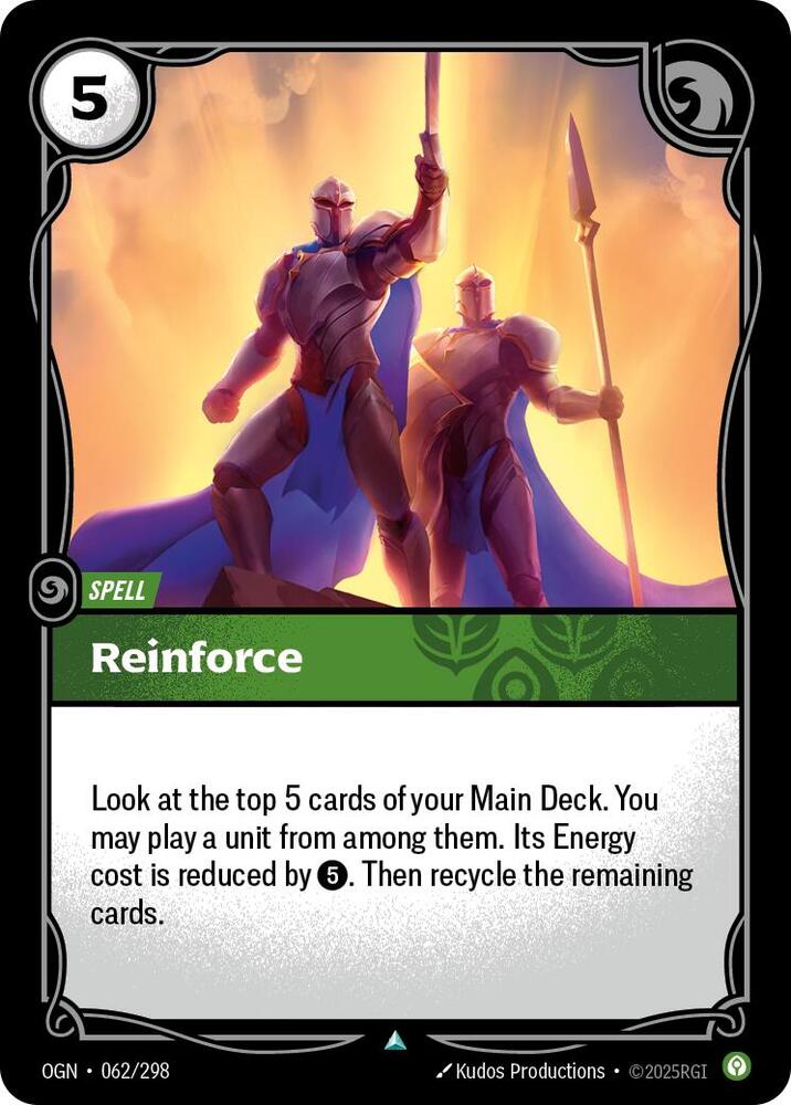 Reinforce (Origins)  - Foil | Good Games North