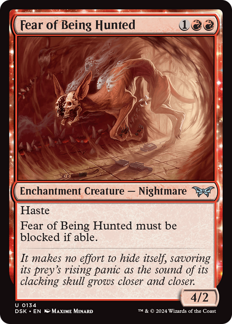 Fear of Being Hunted [Duskmourn: House of Horror] | Good Games North
