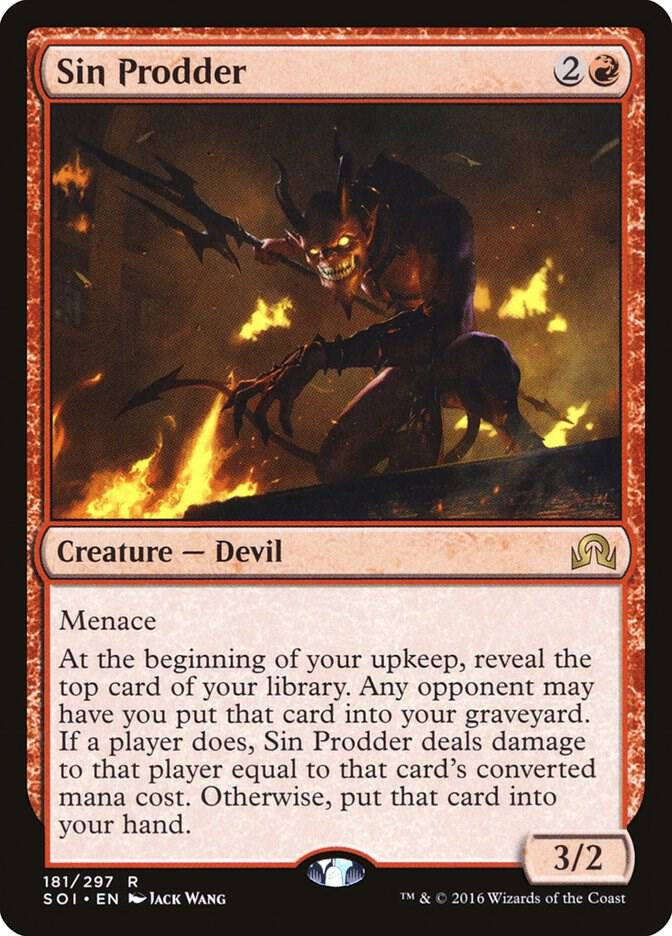 Sin Prodder 181/297 (Shadows over Innistrad)  | Good Games North