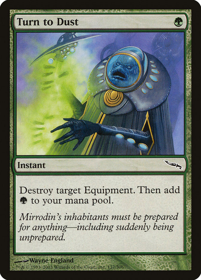 Turn to Dust 137/306 (Mirrodin)  | Good Games North