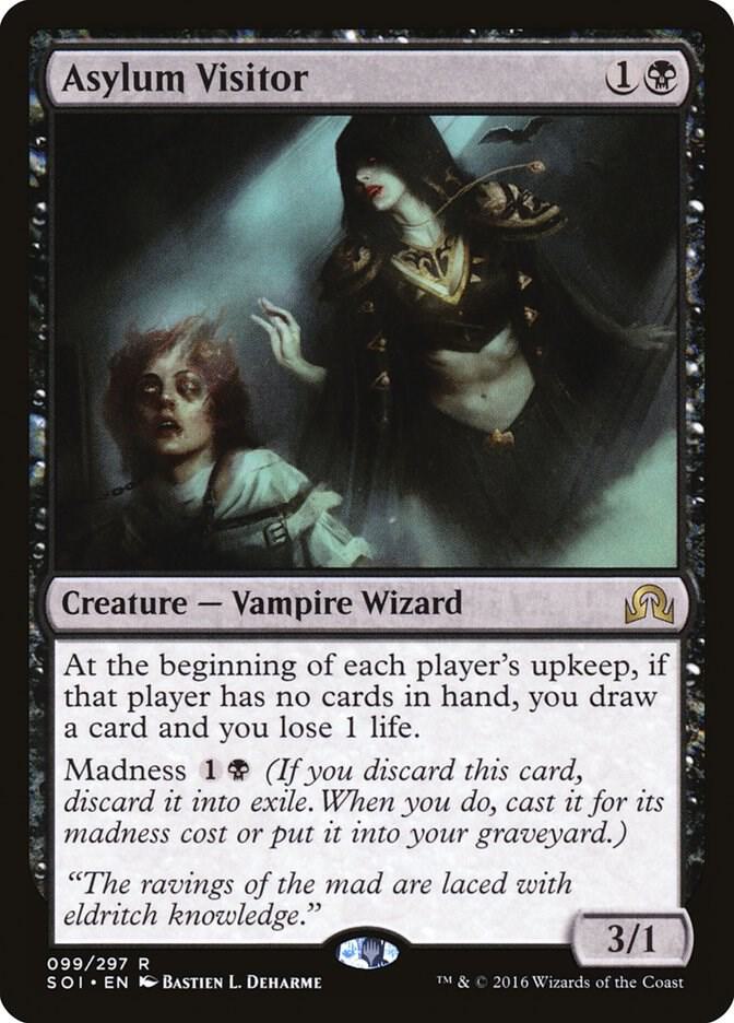 Asylum Visitor 99/297 (Shadows over Innistrad)  - Foil | Good Games North