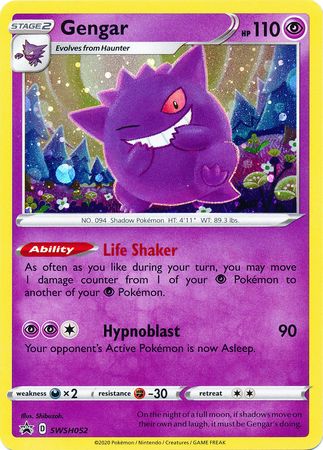 Gengar (SWSH052) [Sword & Shield: Black Star Promos] | Good Games North