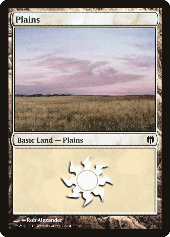 Plains (39) [Duel Decks: Heroes vs. Monsters] | Good Games North