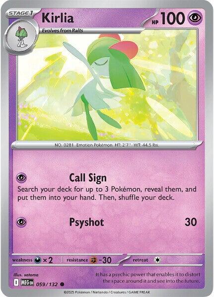 Kirlia 059/132 (ME01: Mega Evolution)  | Good Games North