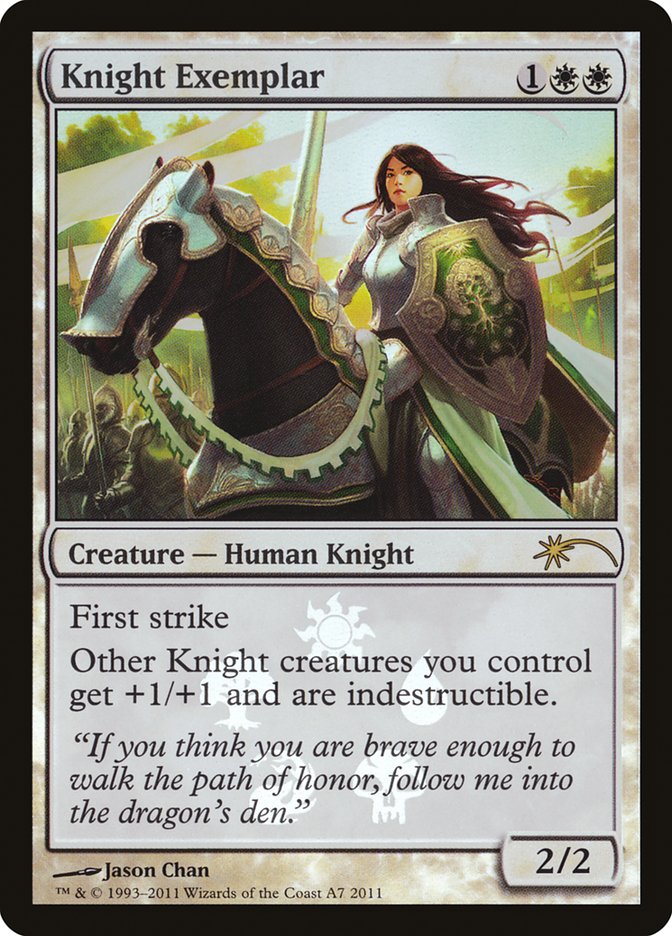 Knight Exemplar [Resale Promos] | Good Games North
