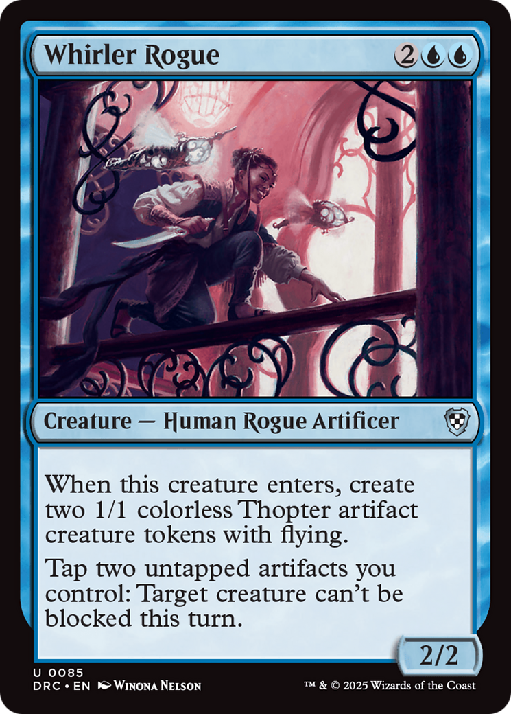 Whirler Rogue [Aetherdrift Commander] | Good Games North