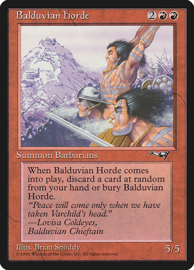 Balduvian Horde [Alliances] | Good Games North