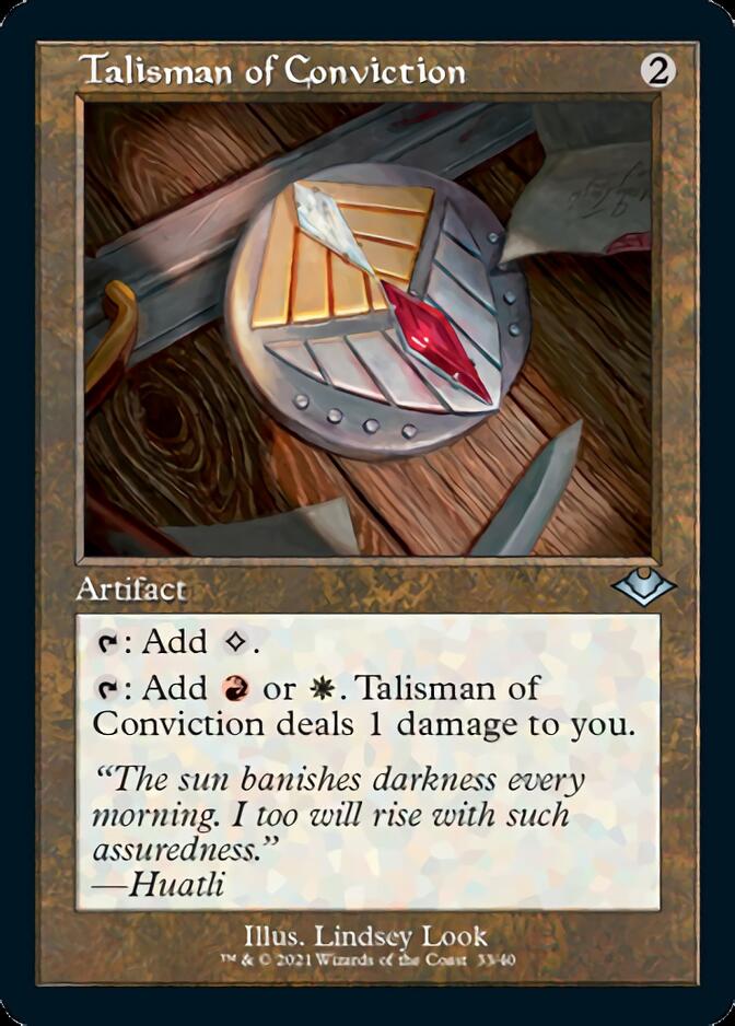 Talisman of Conviction (Retro) [Modern Horizons] | Good Games North