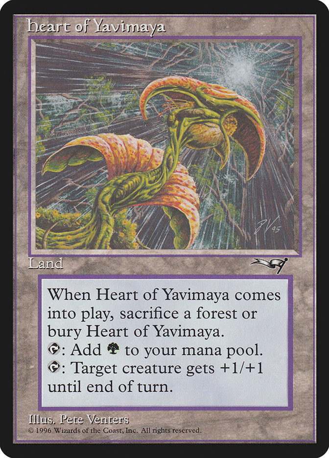 Heart of Yavimaya [Alliances] | Good Games North