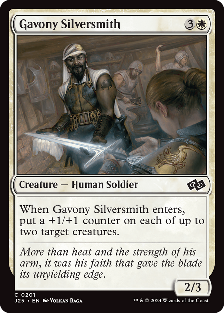 Gavony Silversmith [Foundations Jumpstart] | Good Games North