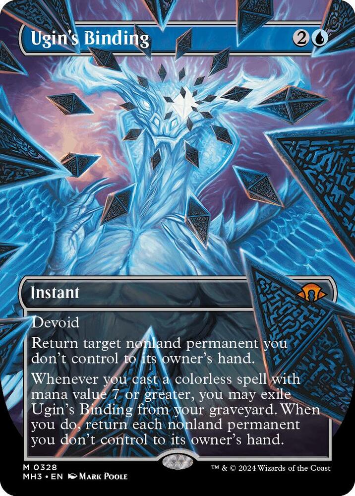 Ugins Binding Borderless (Modern Horizons 3)  - Foil | Good Games North