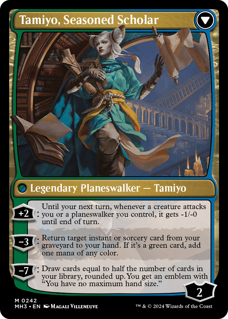 Tamiyo, Inquisitive Student // Tamiyo, Seasoned Scholar [Modern Horizons 3] | Good Games North
