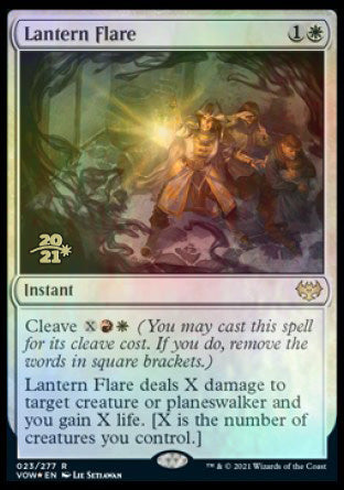 Lantern Flare [Innistrad: Crimson Vow Prerelease Promos] | Good Games North