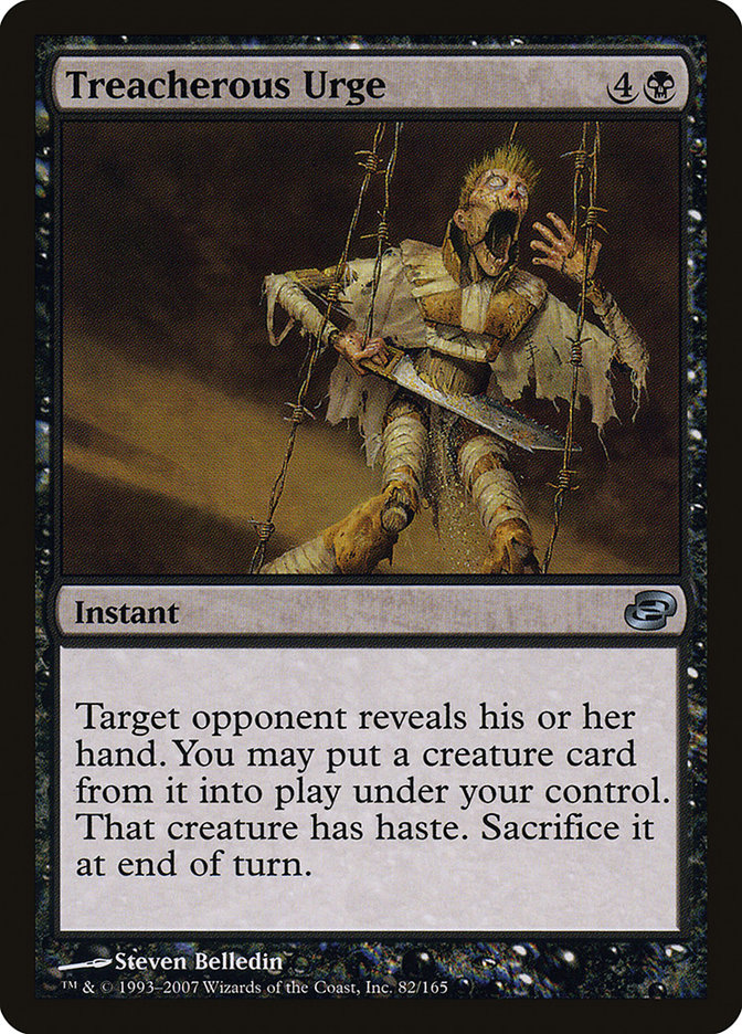 Treacherous Urge (Planar Chaos)  - Foil | Good Games North