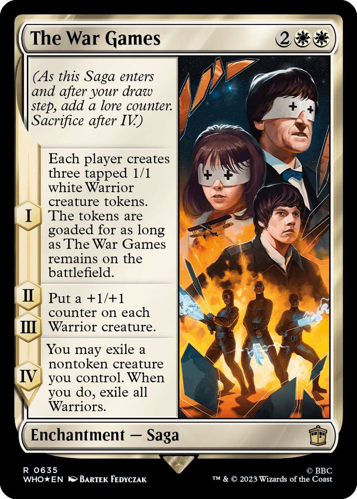 The War Games Surge Foil (Universes Beyond: Doctor Who)  - Foil | Good Games North