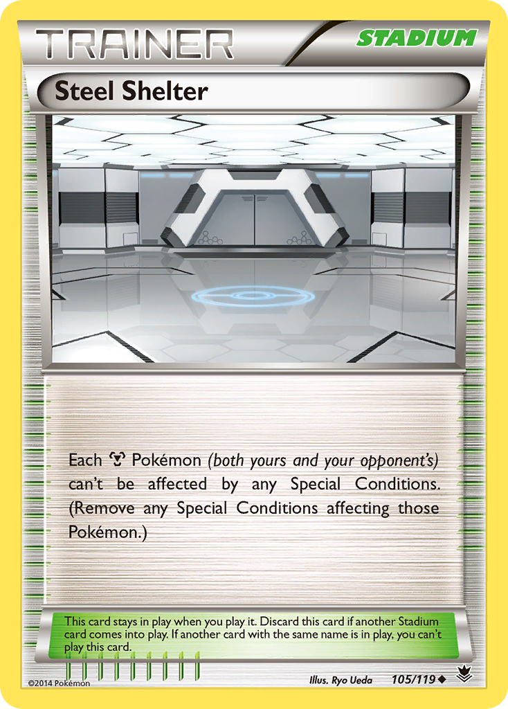 Steel Shelter (105/119) [XY: Phantom Forces] | Good Games North