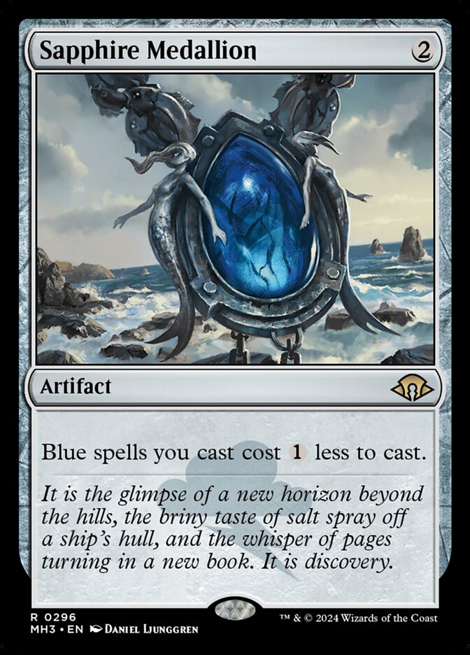 Sapphire Medallion 296 (Modern Horizons 3)  | Good Games North