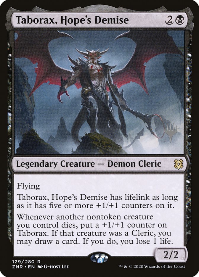 Taborax, Hope's Demise (Promo Pack) [Zendikar Rising Promos] | Good Games North