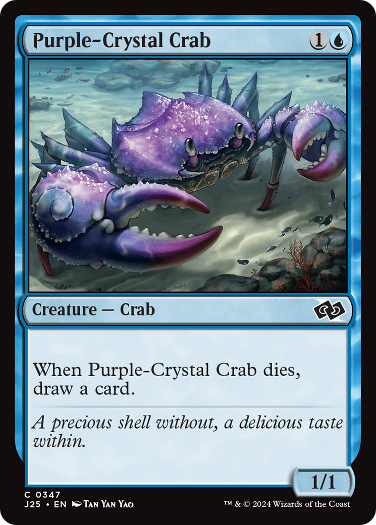 Purple-Crystal Crab [Foundations Jumpstart] | Good Games North