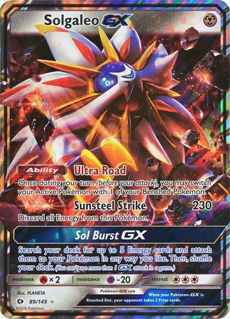 Solgaleo GX (89/149) (Jumbo Card) [Sun & Moon: Base Set] | Good Games North