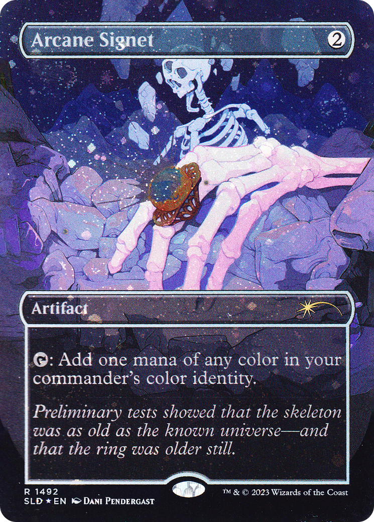Arcane Signet (1492) (Galaxy Foil) [Secret Lair Drop Series] | Good Games North