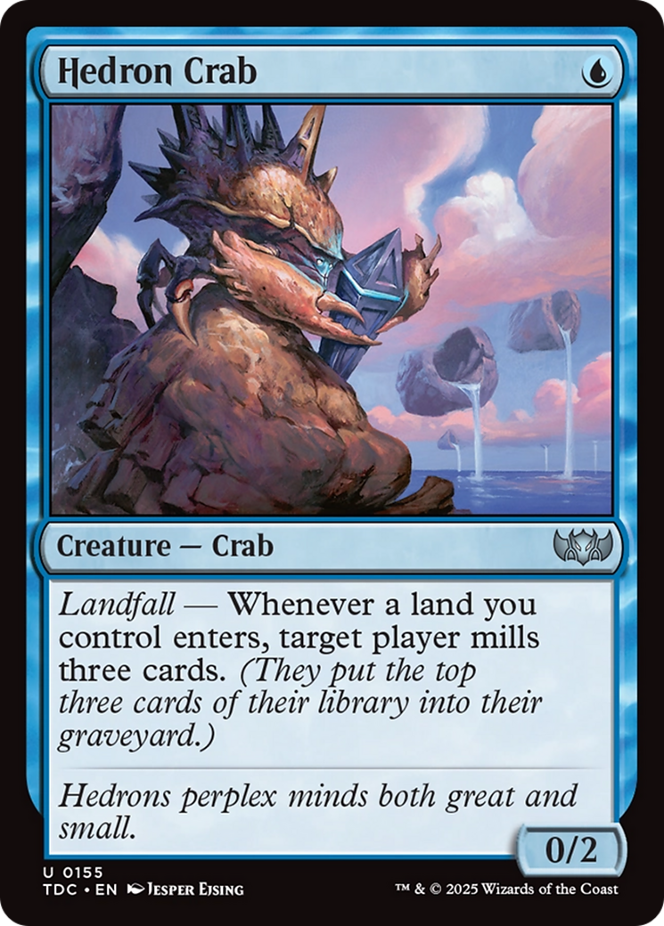 Hedron Crab [Tarkir: Dragonstorm Commander] | Good Games North