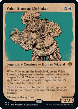 Volo Itinerant Scholar Showcase (Commander Legends: Battle for Baldur's Gate)  | Good Games North