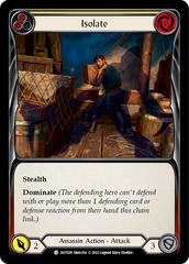 Isolate (Yellow) [OUT028] (Outsiders)  Rainbow Foil | Good Games North