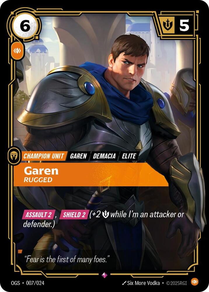 Garen - Rugged 007/024 (Origins: Proving Grounds)  | Good Games North
