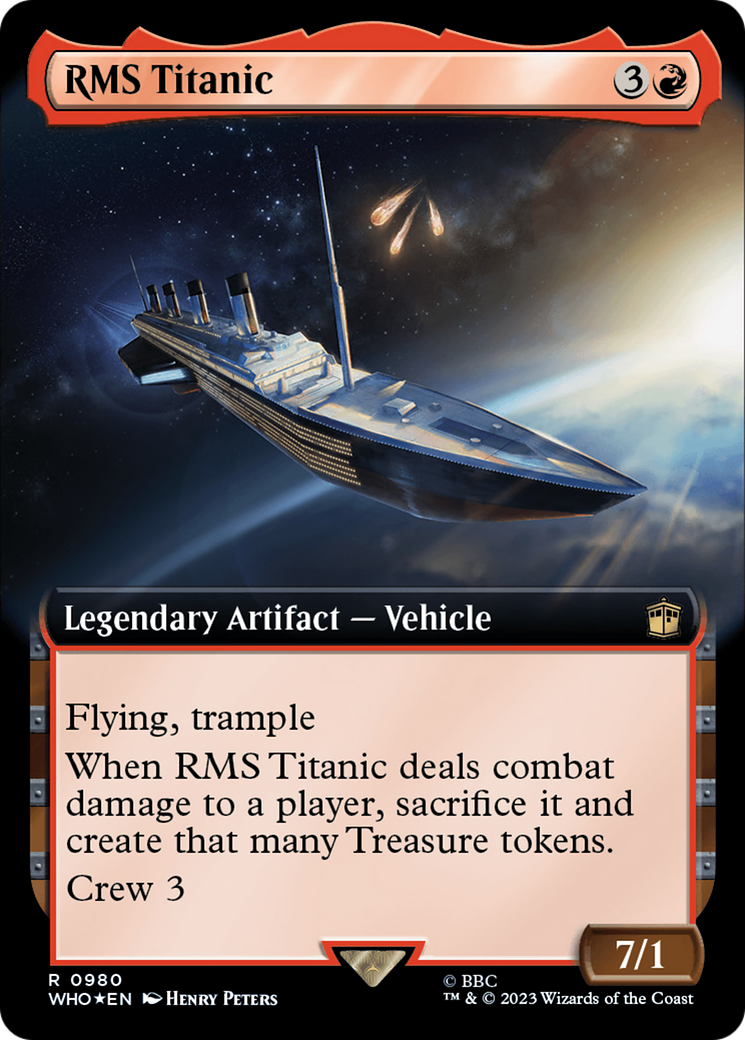RMS Titanic (Extended Art) (Surge Foil) [Doctor Who] | Good Games North