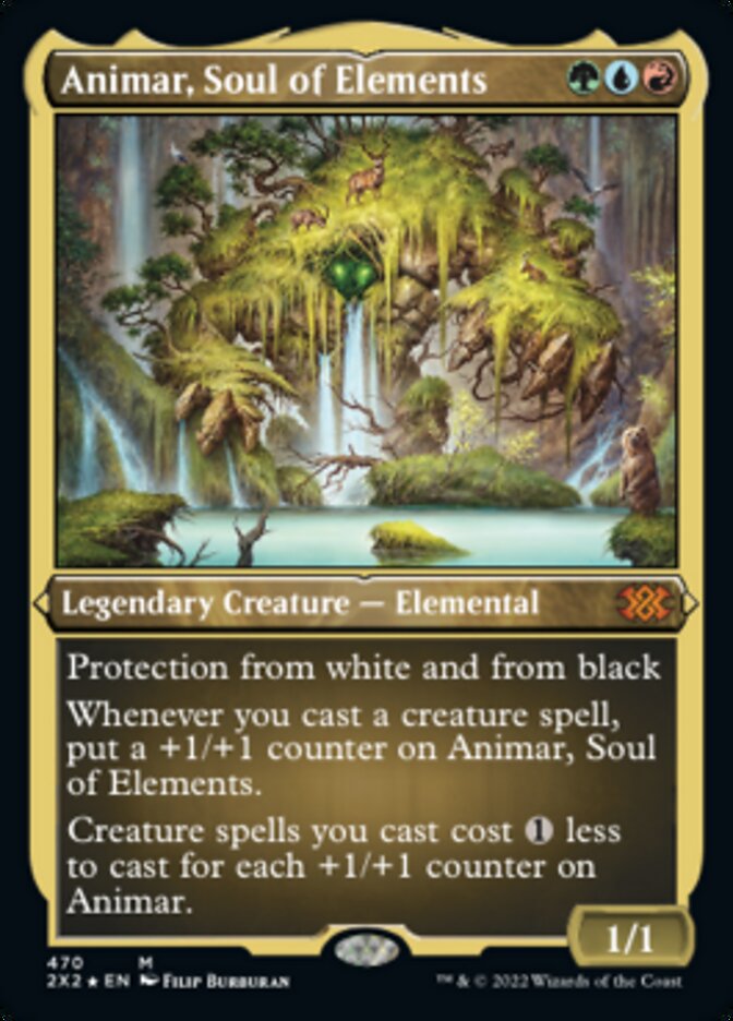 Animar, Soul of Elements (Foil Etched) [Double Masters 2022] | Good Games North