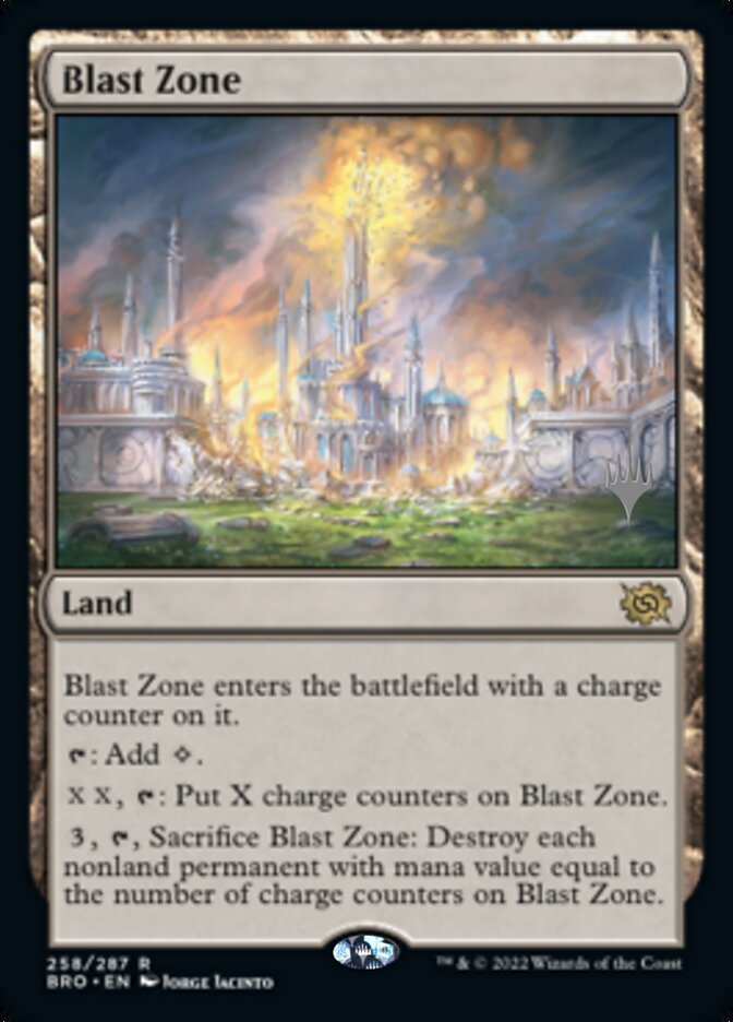 Blast Zone (Promo Pack) [The Brothers' War Promos] | Good Games North