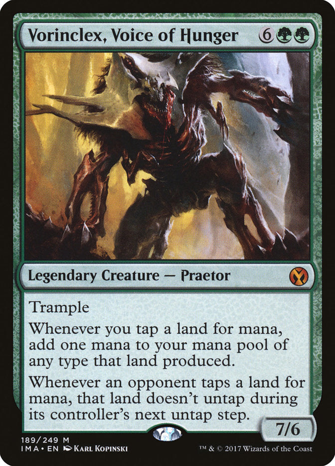 Vorinclex, Voice of Hunger 189/249 (Iconic Masters)  | Good Games North