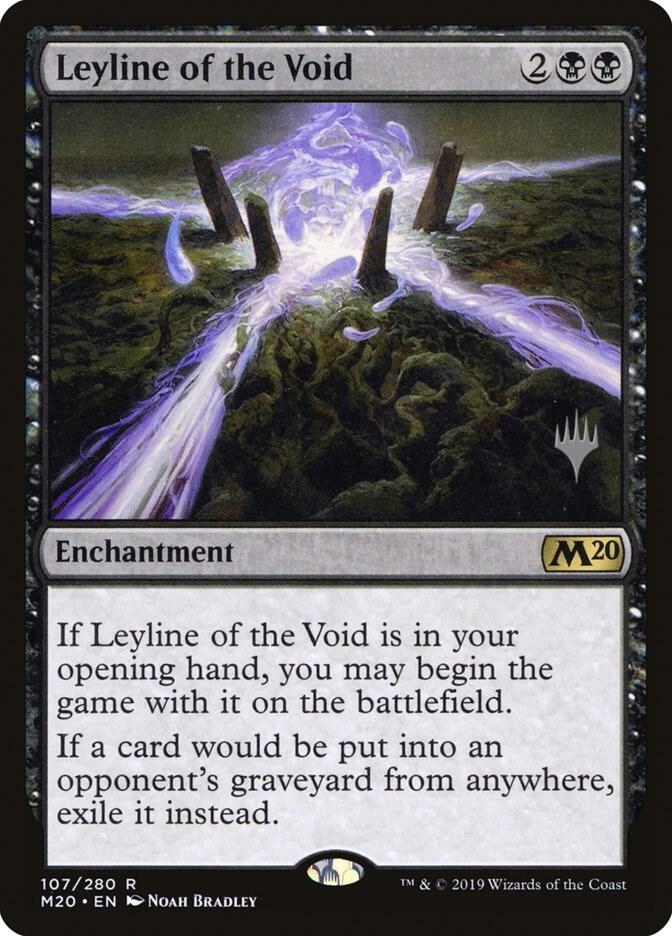 Leyline of the Void 107 (Promo Pack: Core Set 2020)  - Foil | Good Games North
