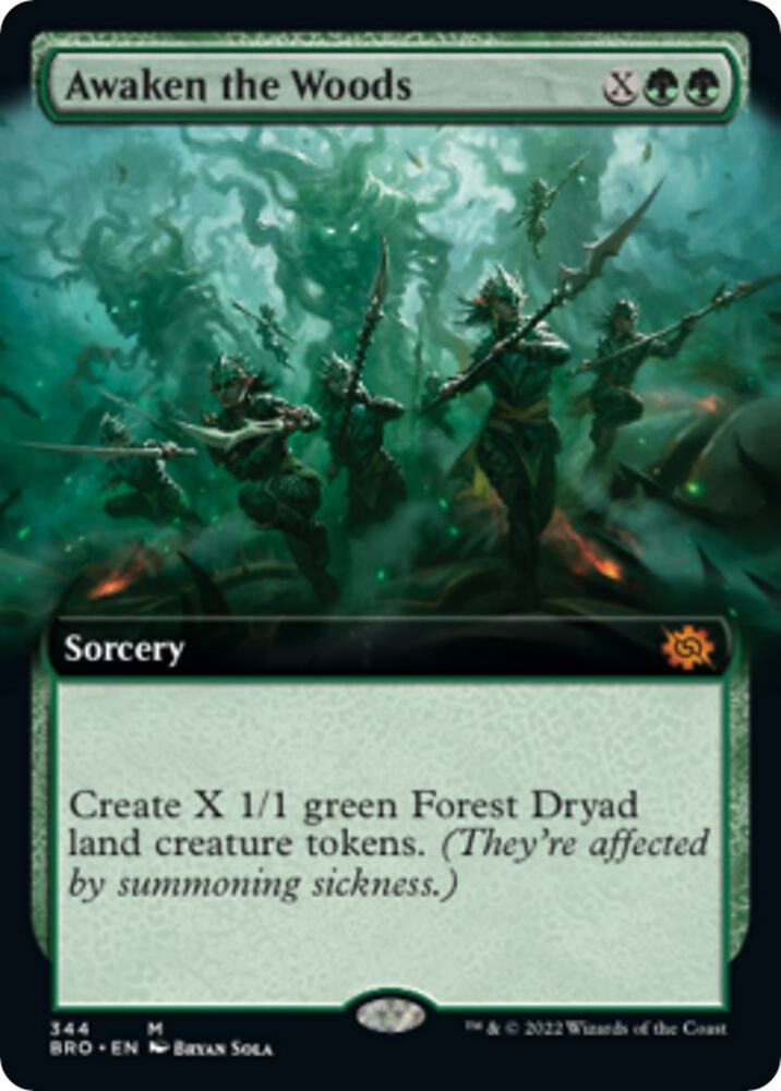 Awaken the Woods Extended Art 344/287 (The Brothers' War)  | Good Games North