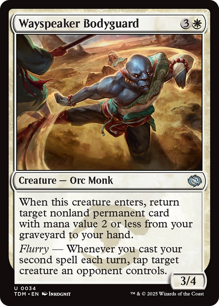 Wayspeaker Bodyguard [Tarkir: Dragonstorm] | Good Games North