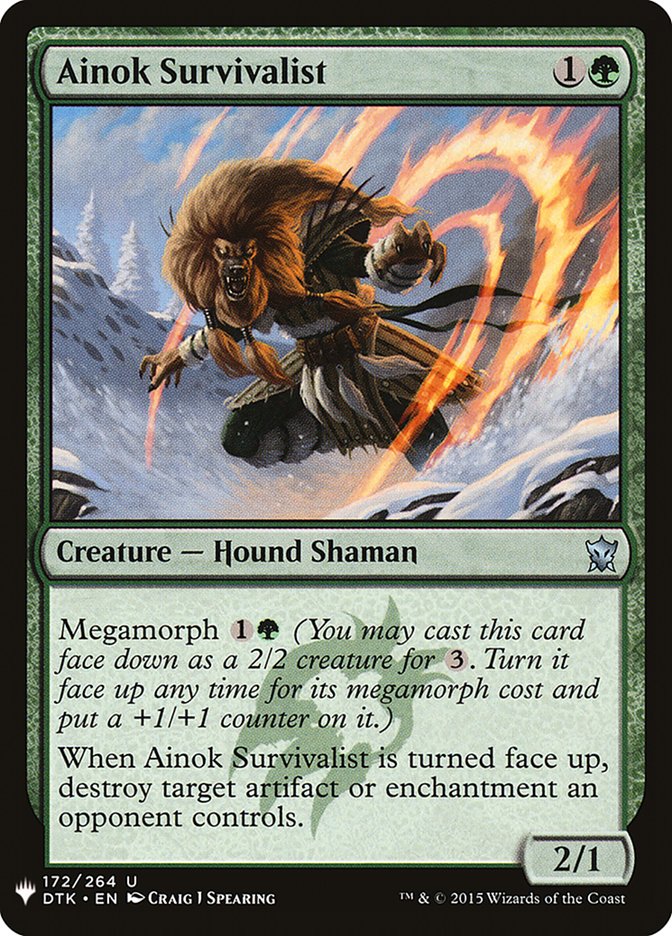 Ainok Survivalist [Mystery Booster] | Good Games North