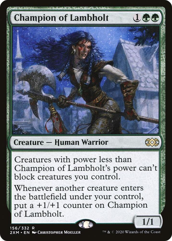 Champion of Lambholt 156/332 (Double Masters)  | Good Games North