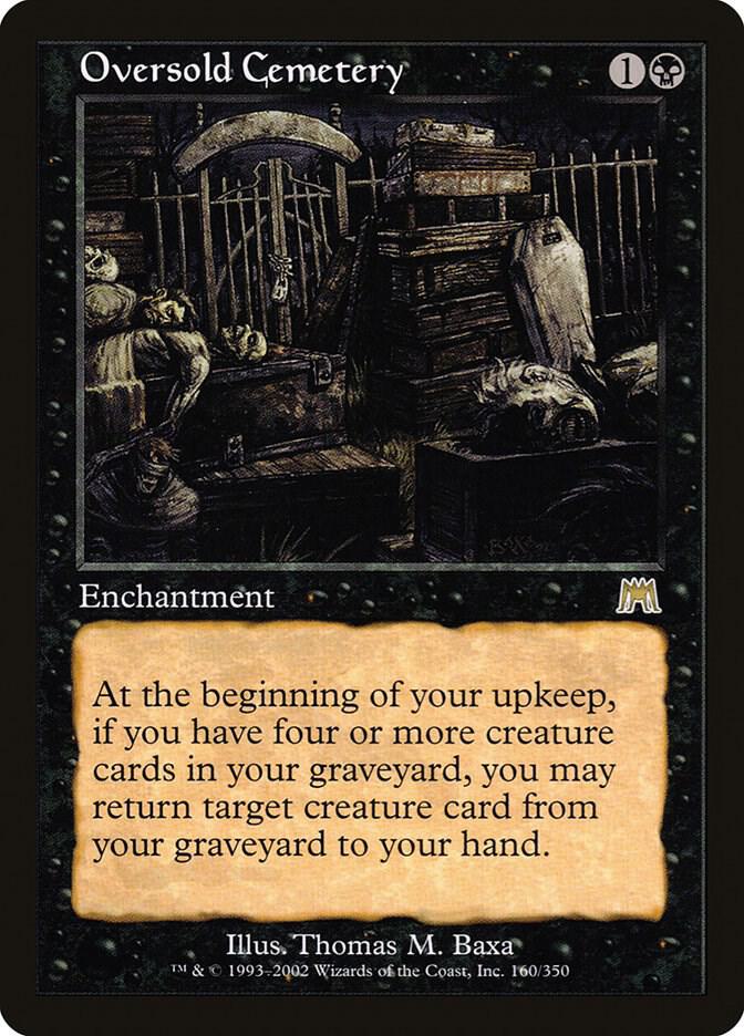 Oversold Cemetery (Onslaught)  | Good Games North