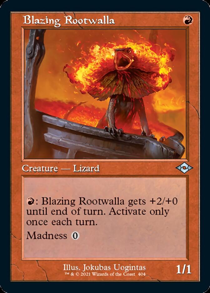 Blazing Rootwalla (Retro) [Modern Horizons 2] | Good Games North