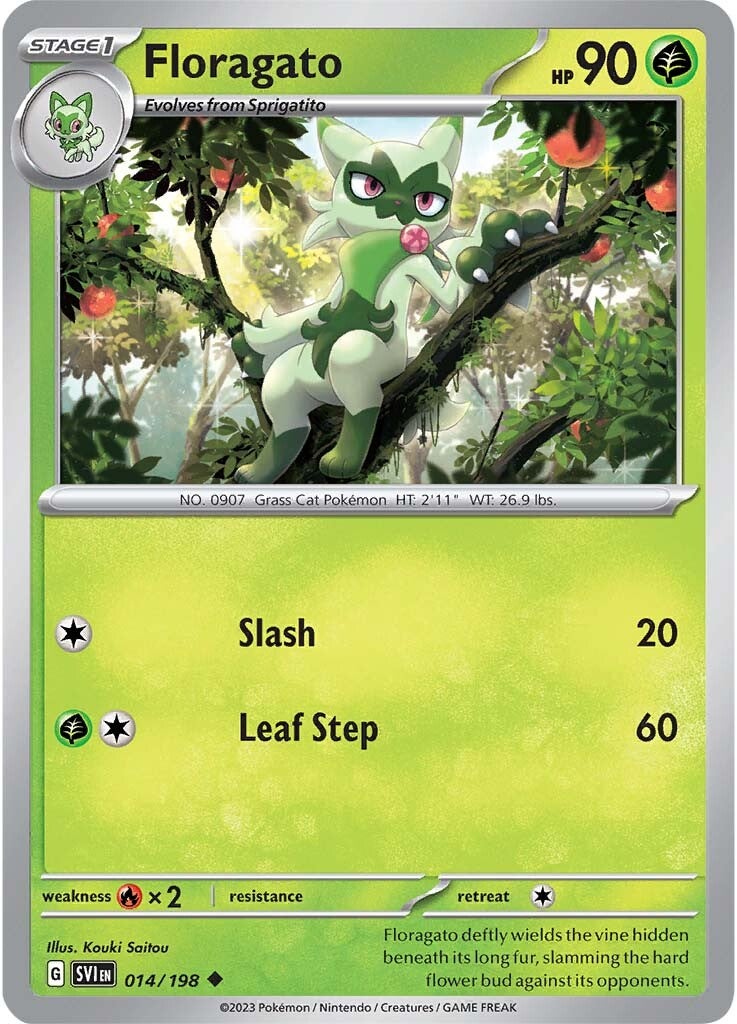 Floragato (014/198) [Scarlet & Violet: Base Set] | Good Games North