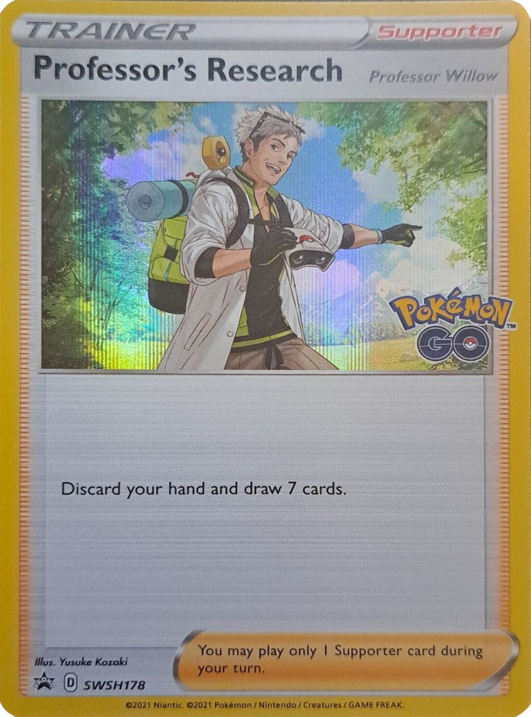 Professor's Research (SWSH178) [Sword & Shield: Black Star Promos] | Good Games North