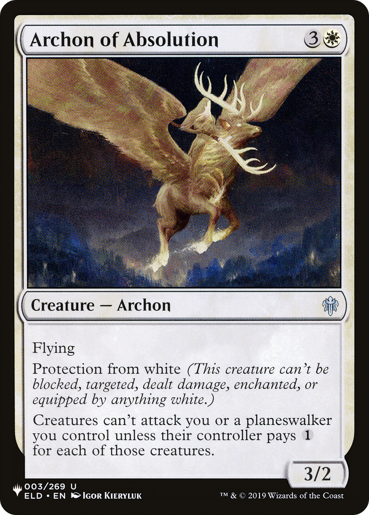 Archon of Absolution [The List] | Good Games North